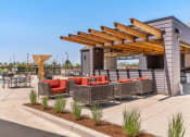 Thumbnail 3 of 21 - Arazo outdoor kitchen and lounge area