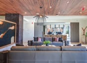 Thumbnail 3 of 22 - Resident clubhouse with ample seating - BLVD at Revere Beach