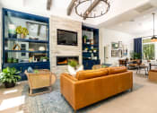 Thumbnail 3 of 28 - The Cascades Apartments interior fireplace