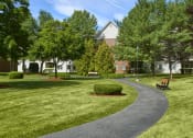 Thumbnail 4 of 16 - Walking path throughout property - Hampshire Green Apartments