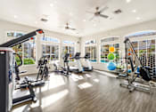 Thumbnail 4 of 23 - 24-hour fitness center - Sonterra Apartments at Paradise Valley