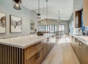 Thumbnail 5 of 25 - Clubhouse coffee station with nearby billiards table - Emmersyn at Lone Tree