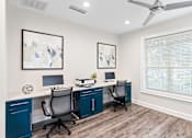 Thumbnail 5 of 29 - Business center - Evergreen Lenox Park