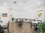 Thumbnail 5 of 25 - Mountain Shadows Apartments - Clubhouse kitchen and coffee bar