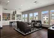 Thumbnail 5 of 30 - The Haven at Shoal Creek - Business center with conference area