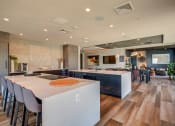 Thumbnail 6 of 22 - Clubhouse kitchen area with coffee bar - BLVD at Revere Beach