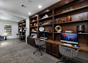 Thumbnail 6 of 37 - Business center - Monterra Las Colinas Apartments