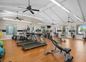 Thumbnail 5 of 30 - Fully-equipped fitness center - Willow Spring Apartments