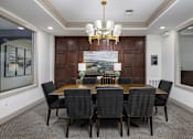 Thumbnail 7 of 37 - Resident shared conference room - Monterra Las Colinas Apartments
