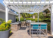 Thumbnail 8 of 29 - Picnic area with BBQ grills - Evergreen Lenox Park