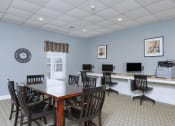 Thumbnail 8 of 16 - Business center with computer access - Hampshire Green Apartments