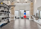 Thumbnail 8 of 24 - Yoga and spin room - Grand Centennial Apartments