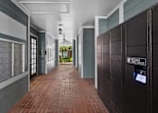Thumbnail 9 of 28 - Electronic parcel locker system - Belle Harbour Apartments