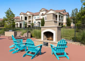 Thumbnail 9 of 22 - Cordillera Ranch Apartments outdoor fireplace