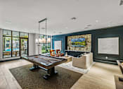 Thumbnail 8 of 36 - Billiards table in game room - The Remy Apartments
