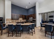 Thumbnail 10 of 37 - Demonstration kitchen - Monterra Las Colinas Apartments