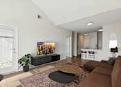 Thumbnail 12 of 16 - Soaring tented ceilings in select units - Avenel at Montgomery Square