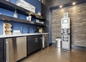 Thumbnail 12 of 36 - Coffee station in cyber café - Enclave at Cherry Creek
