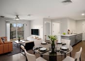 Thumbnail 12 of 16 - Well laid out floor plan with lighted ceiling fan - Hampshire Green Apartments