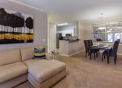 Thumbnail 13 of 24 - Island Park and Harbor Town Square Apartments - Living room interior