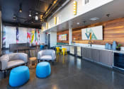 Thumbnail 13 of 32 - Kayaker's lounge with kombucha and kitchenette - La Via Apartments