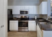 Thumbnail 14 of 24 - Island Park and Harbor Town Square Apartments - Kitchen interior