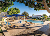 Thumbnail 15 of 44 - Almeria at Ocotillo apartments exterior pool