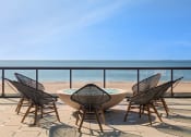 Thumbnail 15 of 22 - Fire pit with ocean view - BLVD at Revere Beach