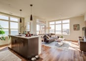 Thumbnail 16 of 22 - Open concept living spaces - BLVD at Revere Beach