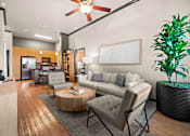 Thumbnail 17 of 24 - Open concept apartment units - Foothills at Old Town Apartments