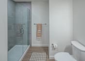 Thumbnail 17 of 22 - Glass-enclosed showers in select units - Willow Apartments