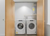 Thumbnail 19 of 36 - Side-by-side full-sized washer/dryer in select units - Main 3 Downtown