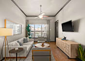 Thumbnail 18 of 24 - 9- to 14-foot ceilings - Foothills at Old Town Apartments