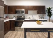 Thumbnail 19 of 23 - Stainless steel or black appliances - ABQ Uptown Apartments