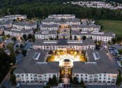 Thumbnail 19 of 19 - The Juncture Apartments aerial view of the apartment community