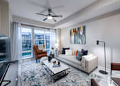 Thumbnail 19 of 24 - Sleek ash-grey flooring in living areas - Rockwell at Crown