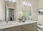 Thumbnail 20 of 24 - Axio at Carillon double vanity in bathroom