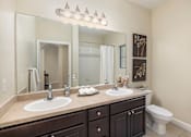 Thumbnail 22 of 22 - Dual sink vanities in select units - DeLayne at Twin Creeks