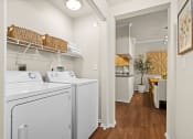 Thumbnail 21 of 26 - Hills of Valencia full-sized washer and dryer