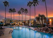Thumbnail 26 of 26 - Arizona sunsets by the resort-style swimming pool - Arrowhead Landing Apartments