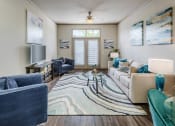 Thumbnail 22 of 26 - Centre Pointe Apartments ceiling fans and glass balcony doors