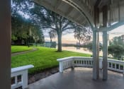 Thumbnail 23 of 23 - The Colony at Deerwood Apartments - Lakeside gazebo with stunning view