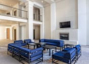 Thumbnail 21 of 37 - Cabana with tv and ample seating - Monterra Las Colinas Apartments