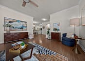 Thumbnail 23 of 28 - Soaring 9-foot ceilings with crown molding - Belle Harbour Apartments