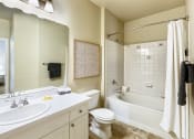 Thumbnail 25 of 26 - Lantern Woods Apartments - Well-lit bathrooms
