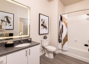 Thumbnail 37 of 41 - Front-lit bathroom mirror - NOVA at Green Valley