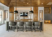Thumbnail 3 of 25 - Kitchenette with seating - Debbie Lane Flats