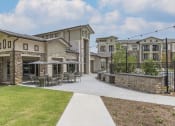 Thumbnail 9 of 25 - Poolside BBQ grills with seating - Debbie Lane Flats