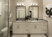 Thumbnail 16 of 21 - Drift Town Center East double vanities
