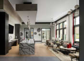 Thumbnail 8 of 21 - Drift Town Center East clubhouse interior